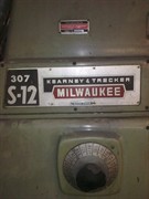 KEARNEY & TRECKER 307 S12 VERTICAL MILL