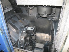 Hitachi CS15 Inverted Spindle Vertical Lathe 