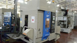 Hitachi CS15 Inverted Spindle Vertical Lathe 