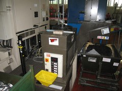 Hitachi CS15 Inverted Spindle Vertical Lathe 