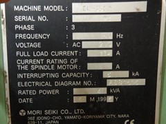 Mori Seiki DL-15MC Twin Turret/Twin Spindle CNC Lathe