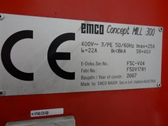 Emco Concept Mill 300