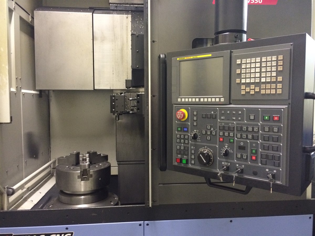 Doosan V550 Vertical Lathe